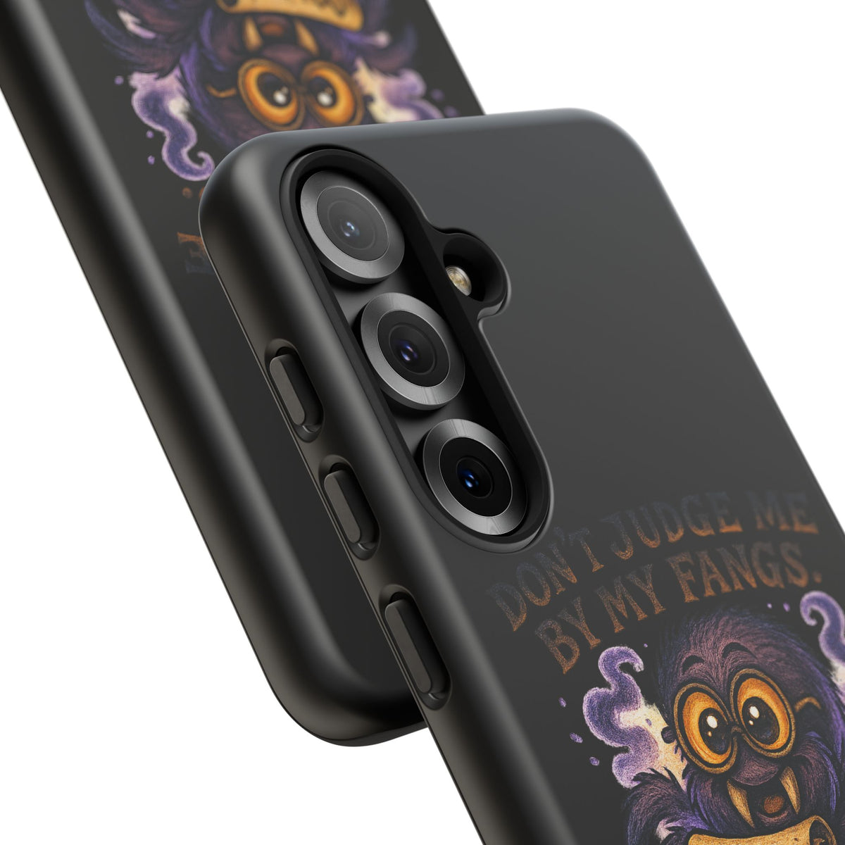 Phone Case — Fiery One-Eyed Demon with "I See Your Soul... And It's Disappointing"