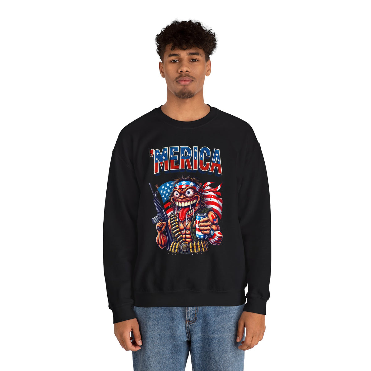 ’Merica Crewneck Sweatshirt