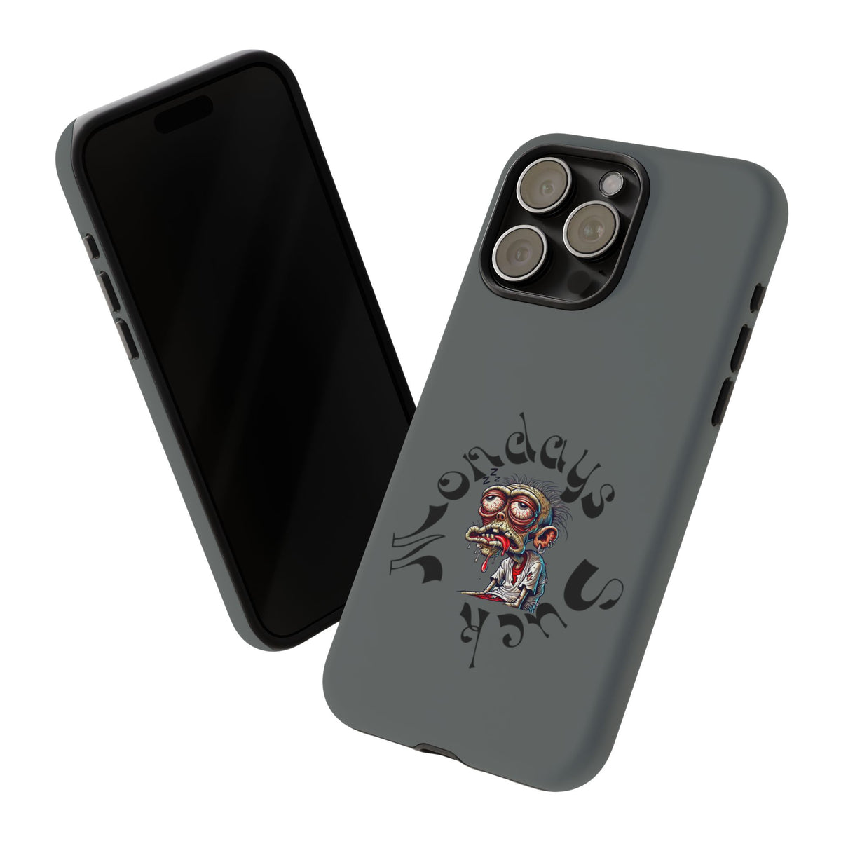 Phone Case — 'Nobody Sucks' Grunge Monster Protective Case