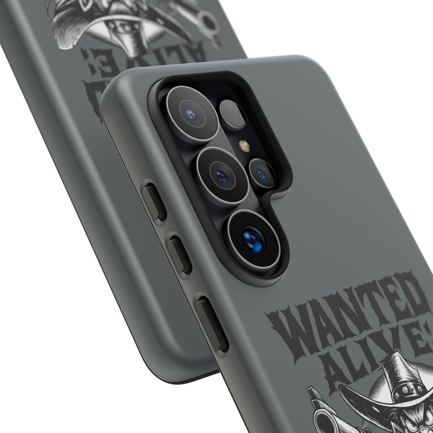 Phone Case — "Wanted Alive!" Cowboy Chewin' Tobacco Graphic