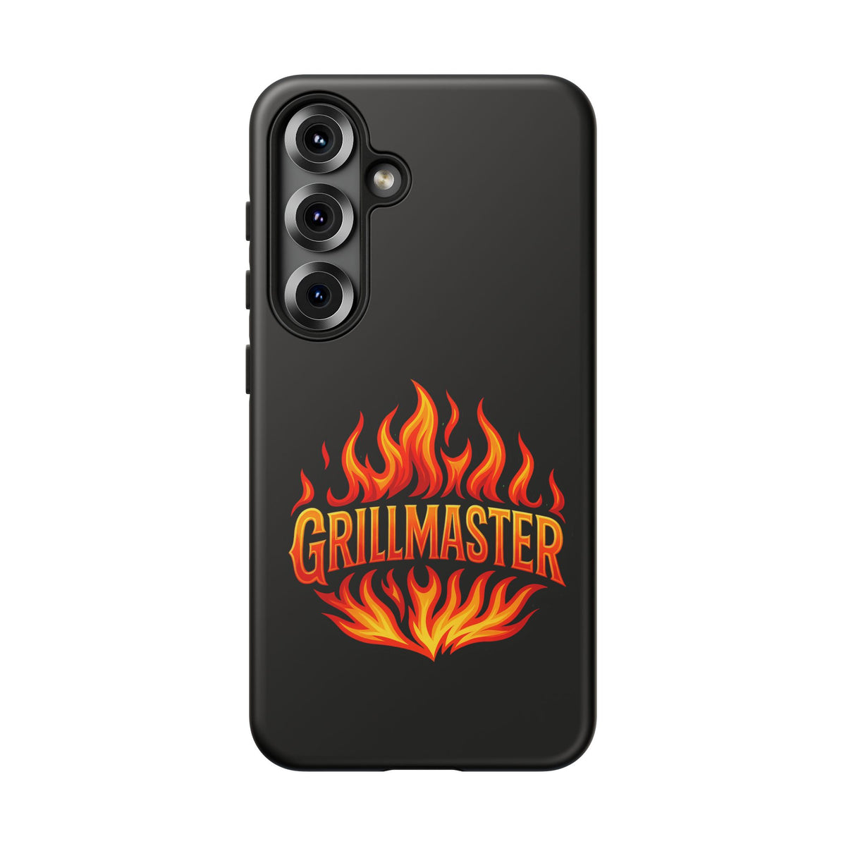 Grillmaster Phone Case — Flame Logo Protective iPhone Cover