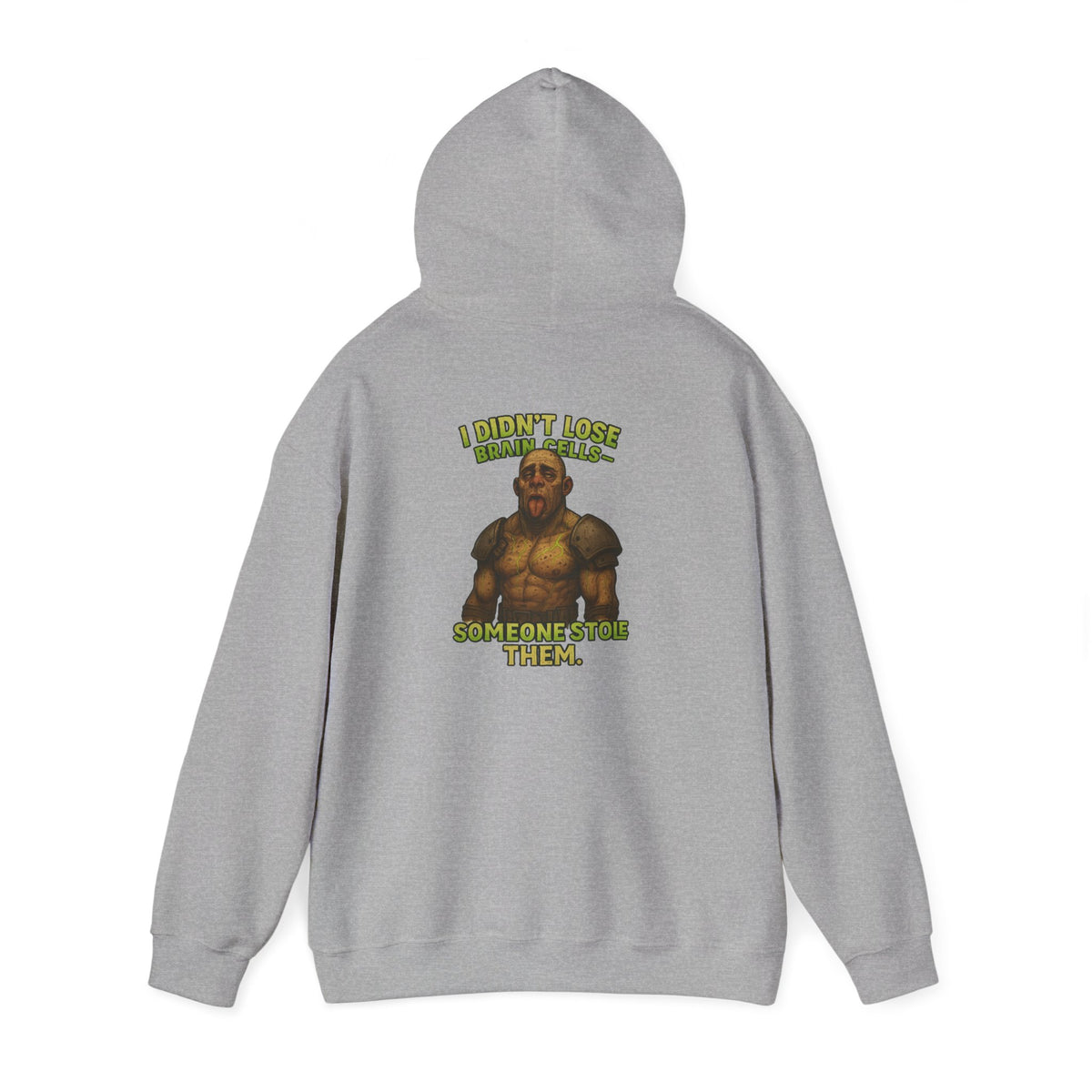 Hoodie — 'I Didn't Loose Brain Cells' Warrior Graphic Hoodie