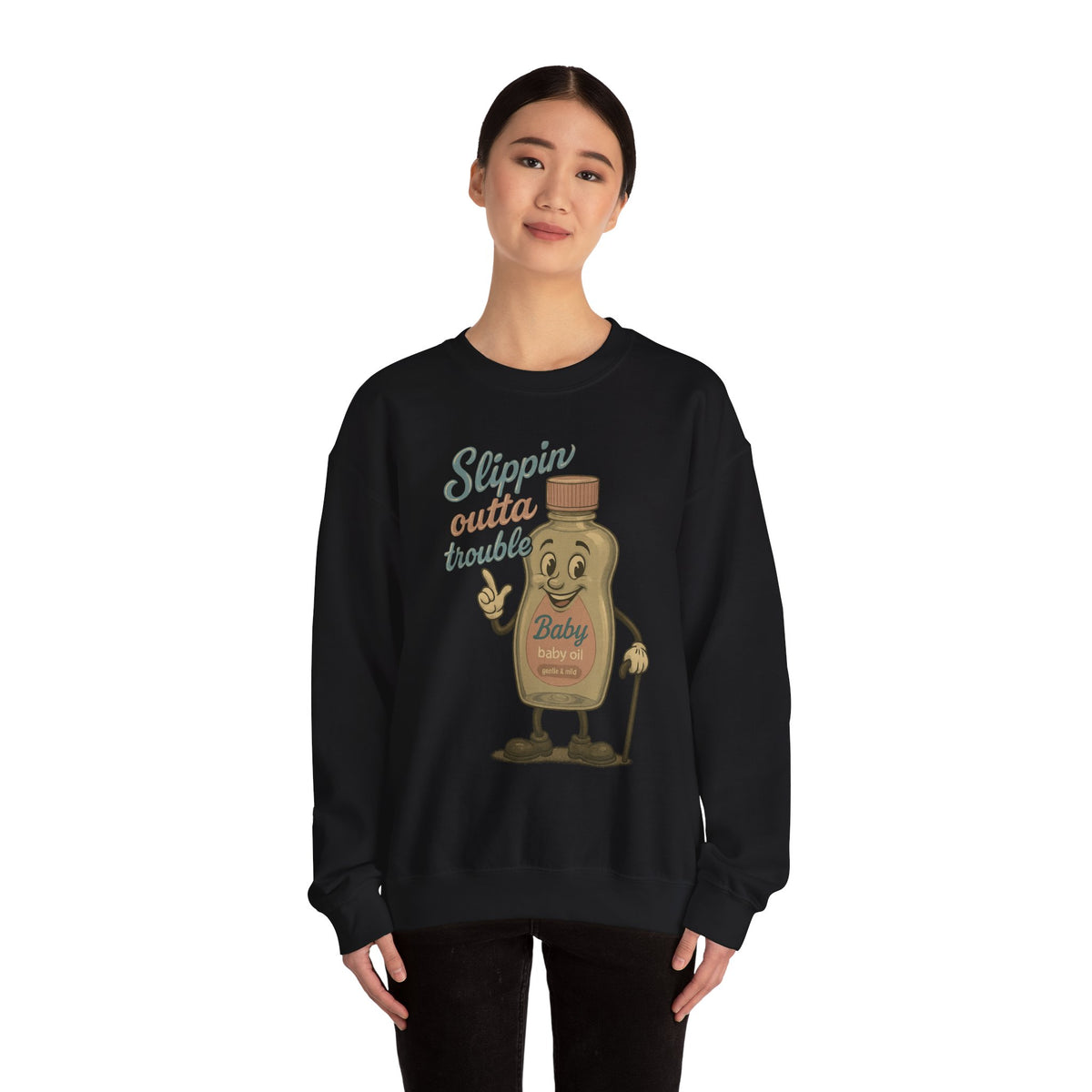 Slippin' Outta Trouble Crewneck
