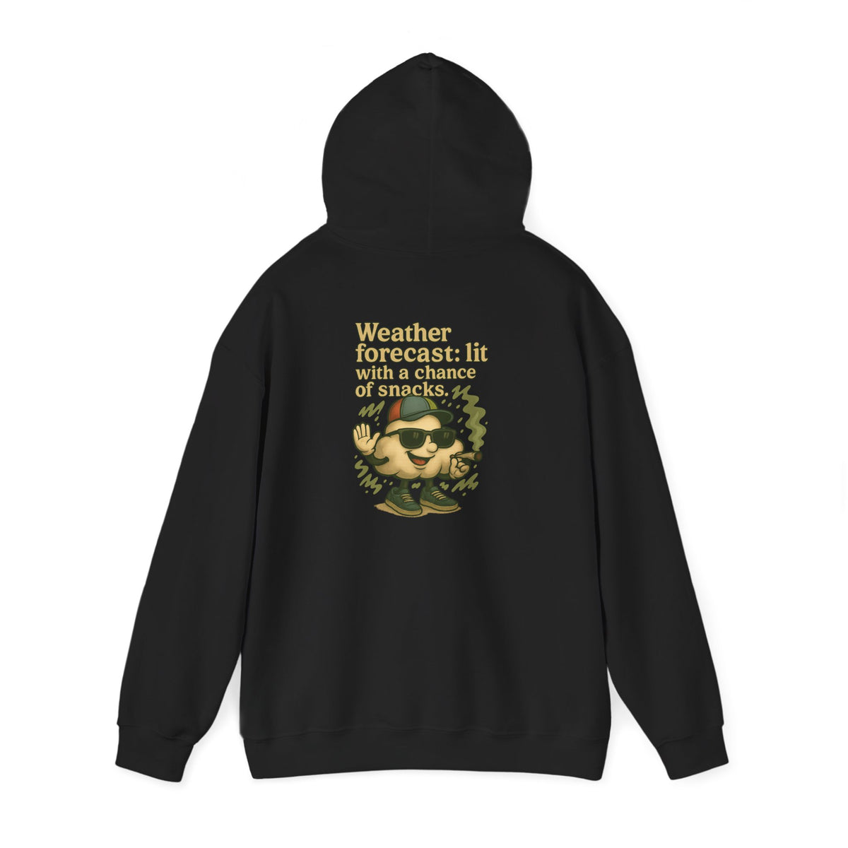 Lit Forecast Hoodie – Chance of Snacks Edition