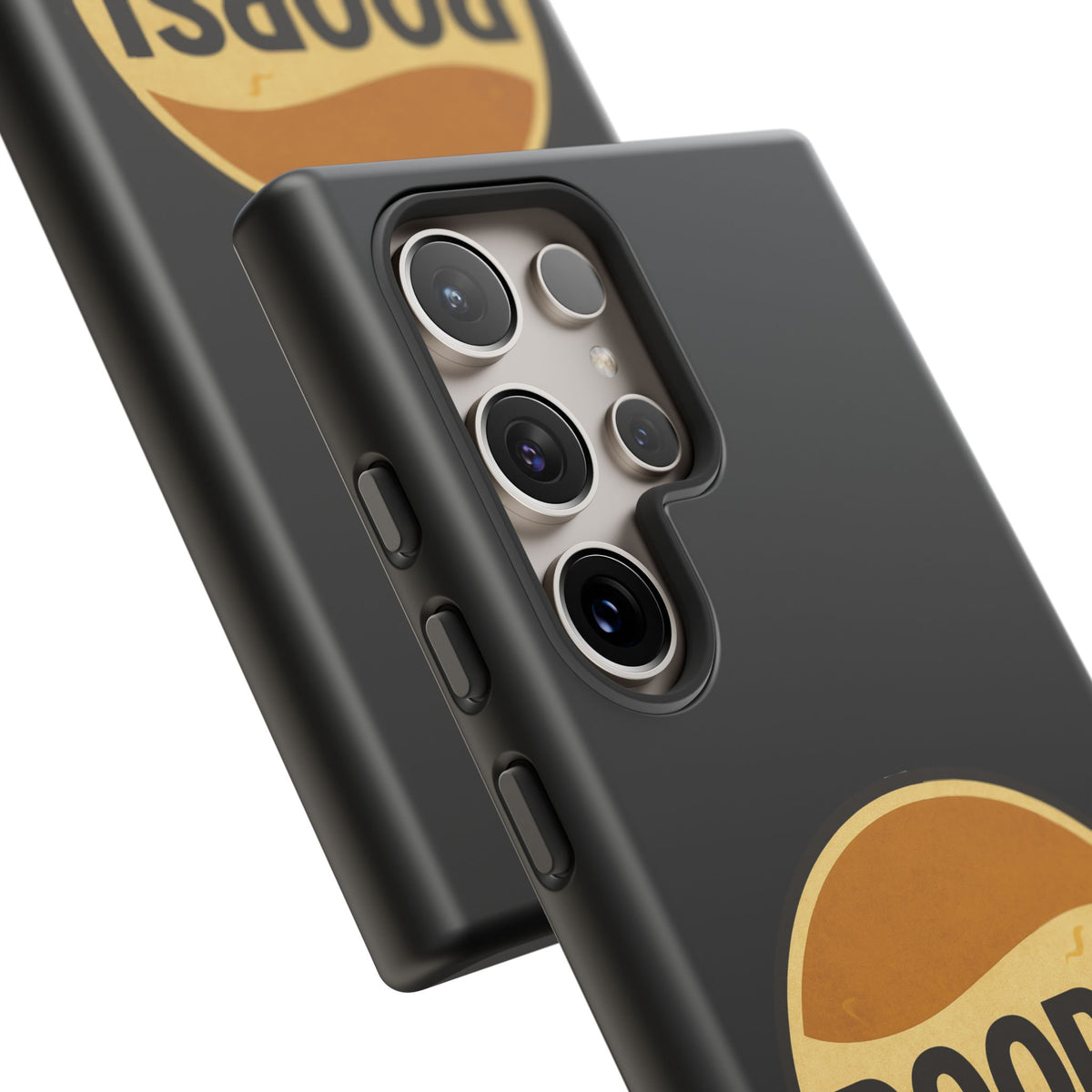 Poopsi Retro Logo Phone Case — Funny Vintage Soda-Inspired iPhone Cover