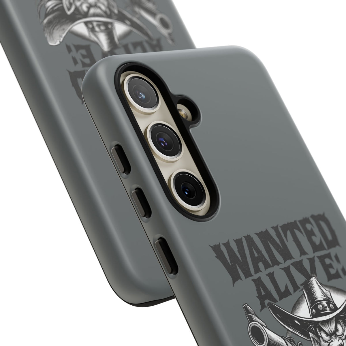Phone Case — "Wanted Alive!" Cowboy Chewin' Tobacco Graphic