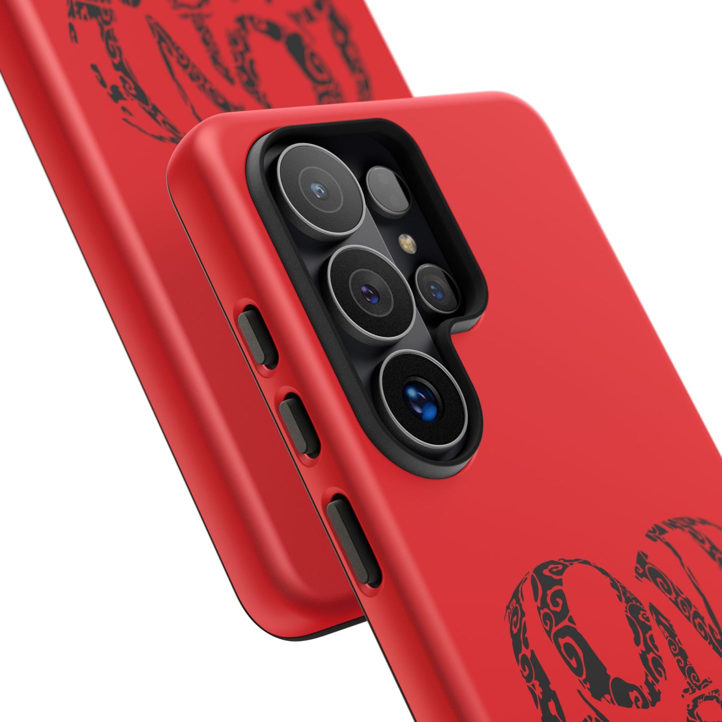 Red 'Love Justice' Heart Phone Case — Protective iPhone Cover, Valentine’s Gift