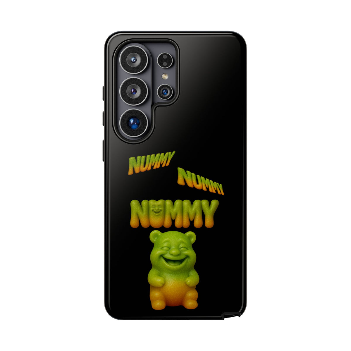 Nummy Gummy Phone Case — Cute Retro Green Gummy Bear Protective Case