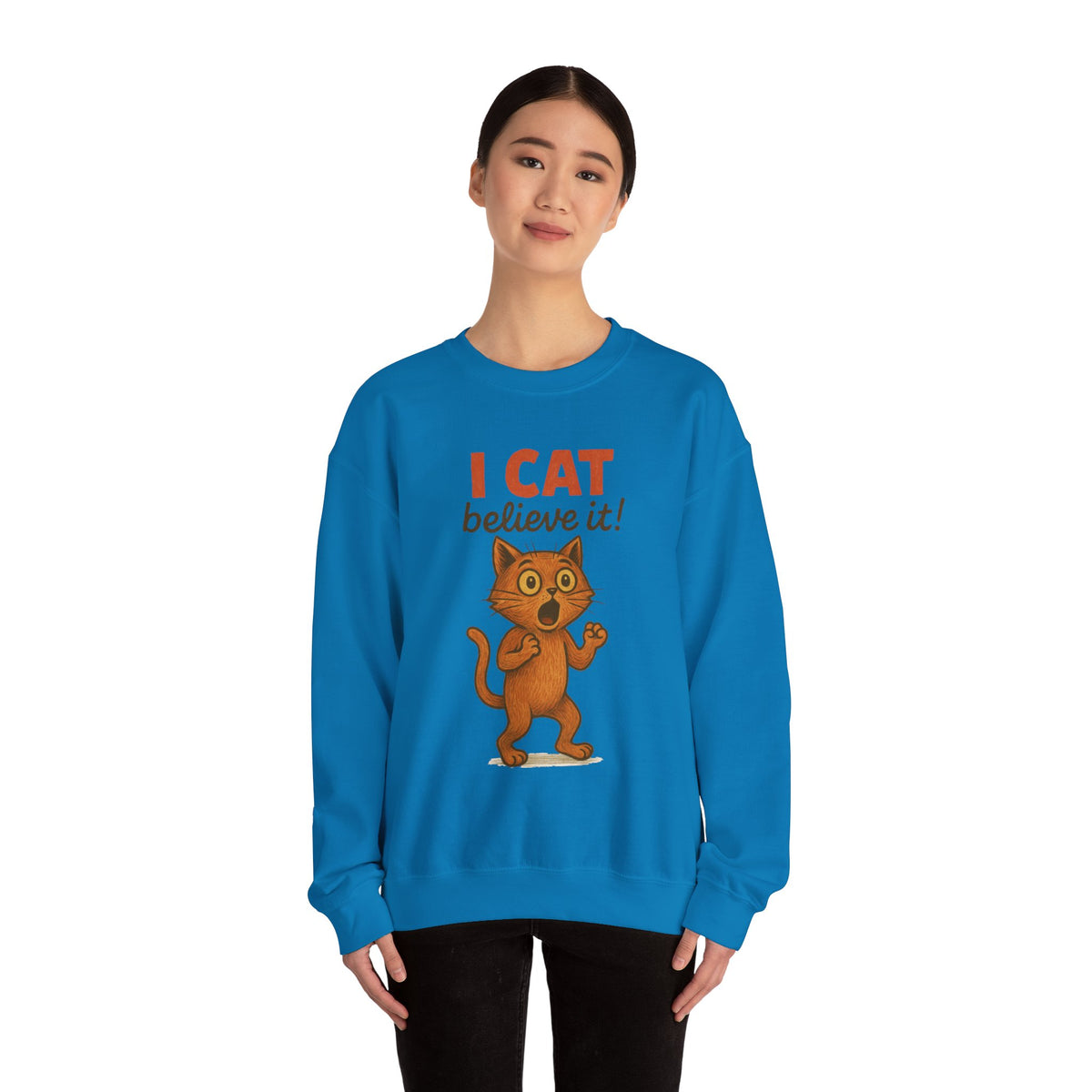 I Cat Believe It Crewneck