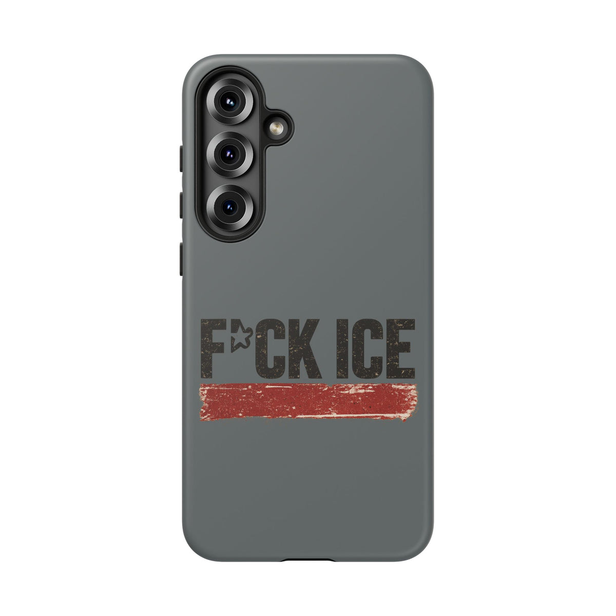 Phone Case - "F*CK ICE" Distressed Protest Design