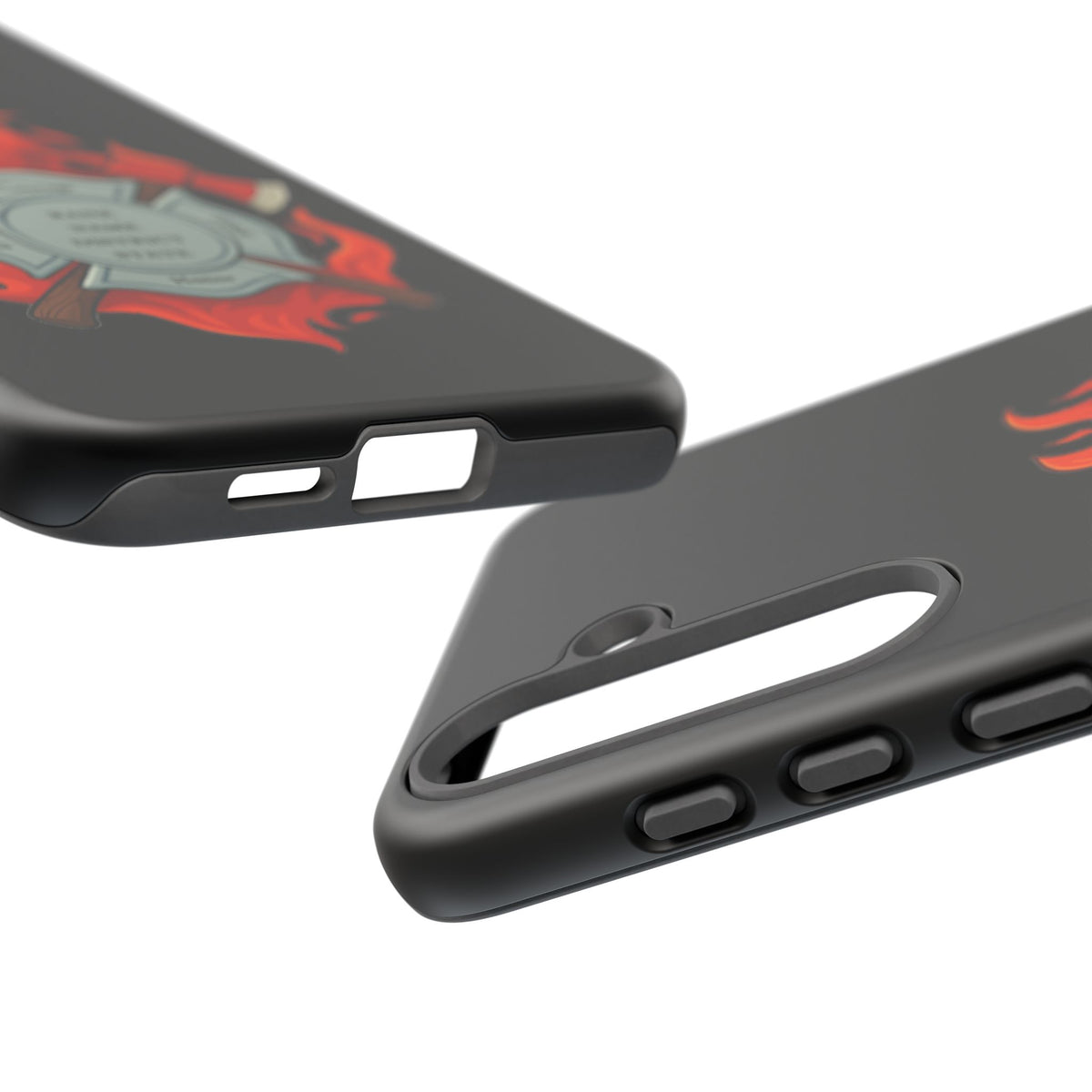 Firefighter Maltese Cross Phone Case — Custom Rank/Name/District Design