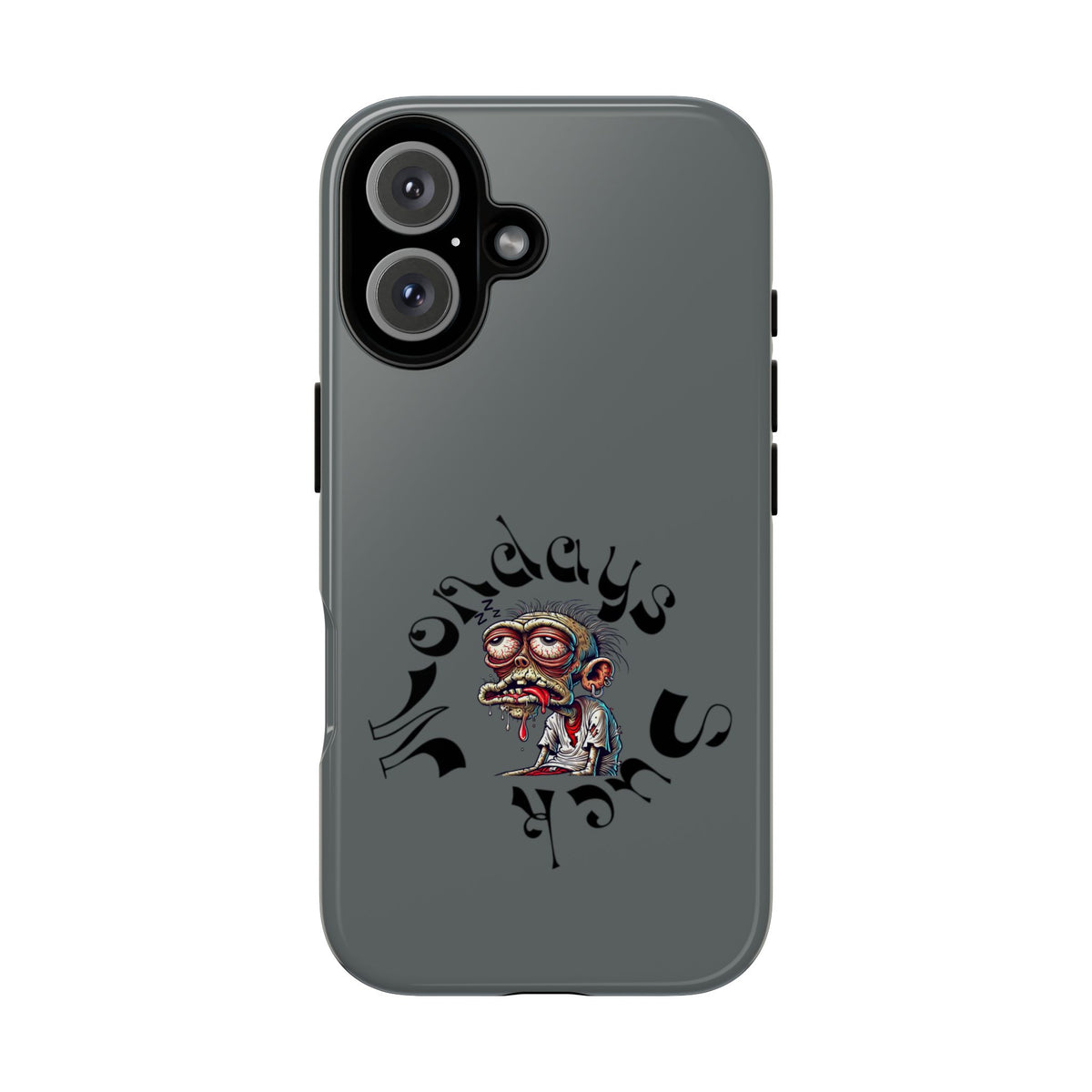 Phone Case — 'Nobody Sucks' Grunge Monster Protective Case
