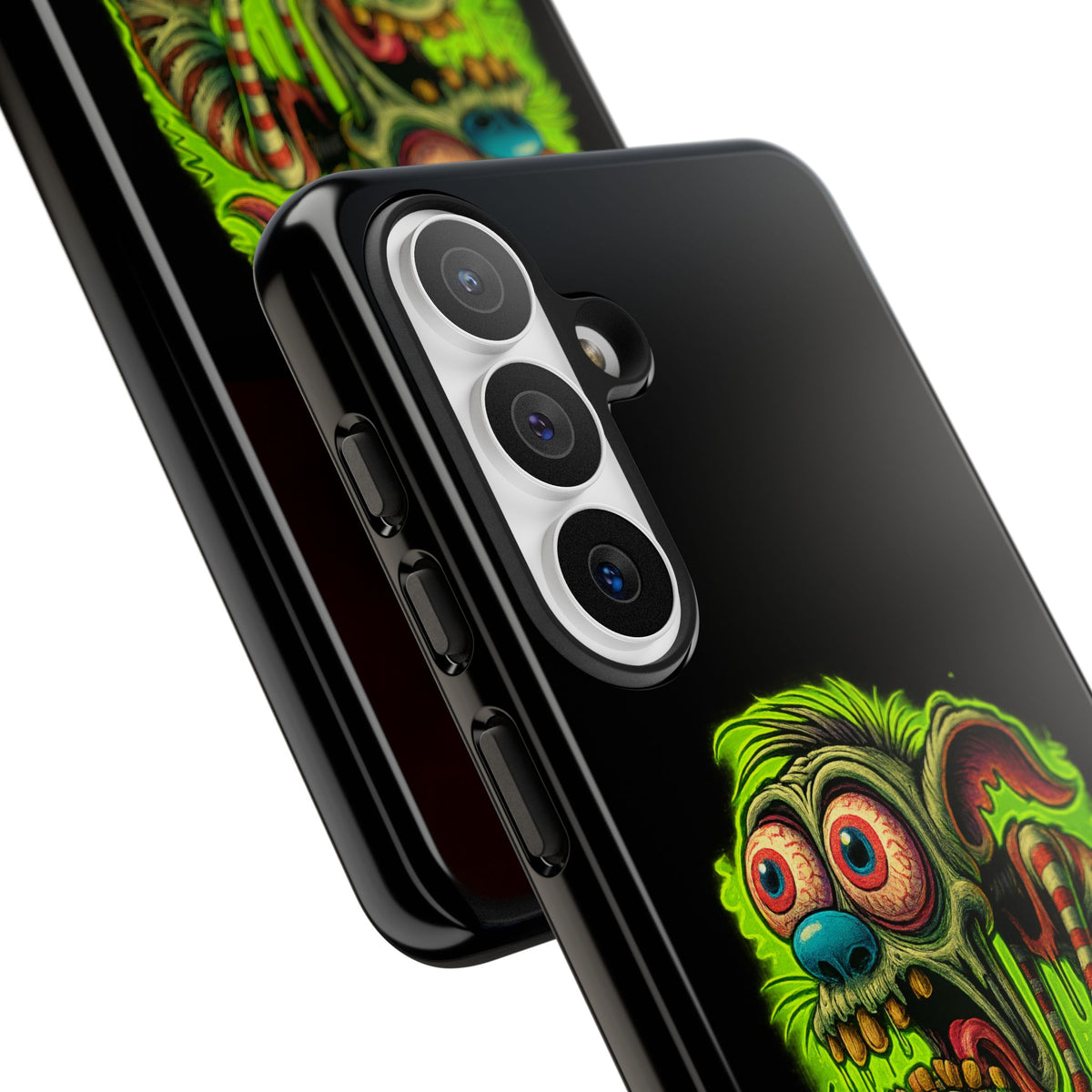 Phone Case — "Educated. Medicated. Elevated." Neon Monster Design
