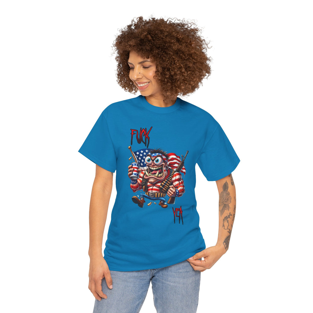"F* Yeah" Wild Patriotic T-Shirt
