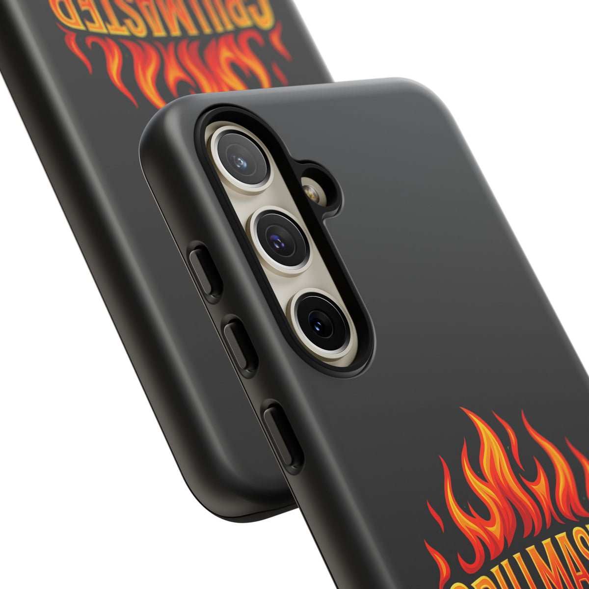 Grillmaster Phone Case — Flame Logo Protective iPhone Cover