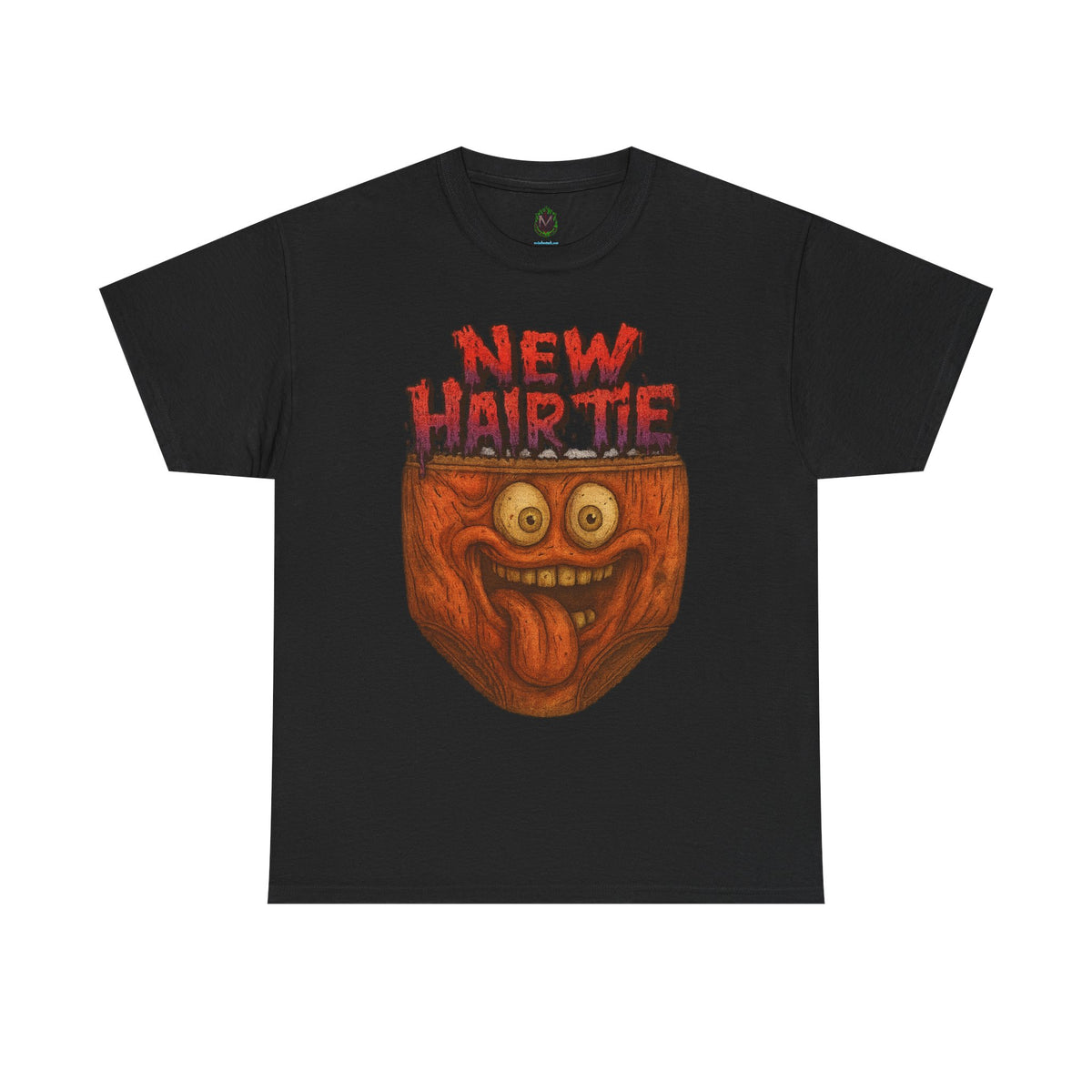 New Hair Tie – Crazy Underwear Face T-Shirt