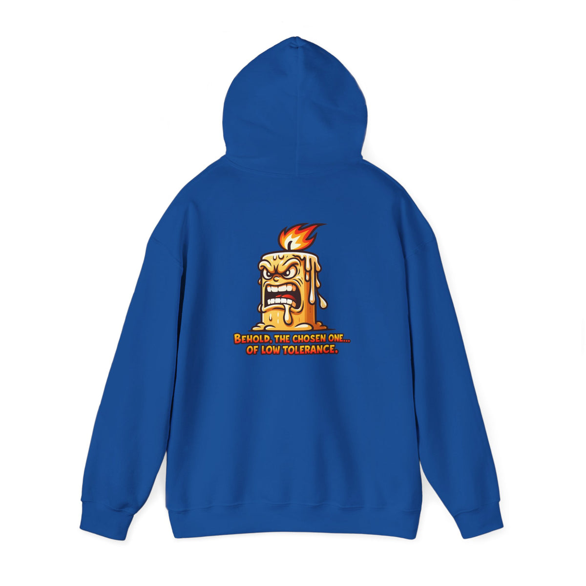 Hoodie — Spicy Candle Melt Comic Design (“Because I’m Candles and... My Tolerance”)