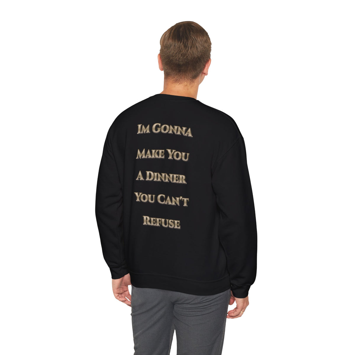 The Grillfather – Charcoal Crewneck Sweatshirt
