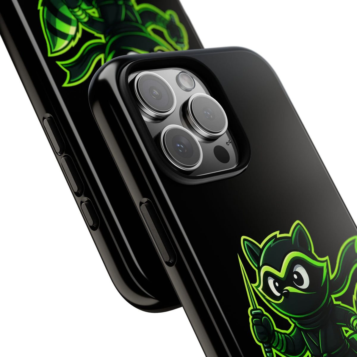 Raccoon Ninja Phone Case — "I Came. I Saw. I Raccooned." Protective iPhone Cover
