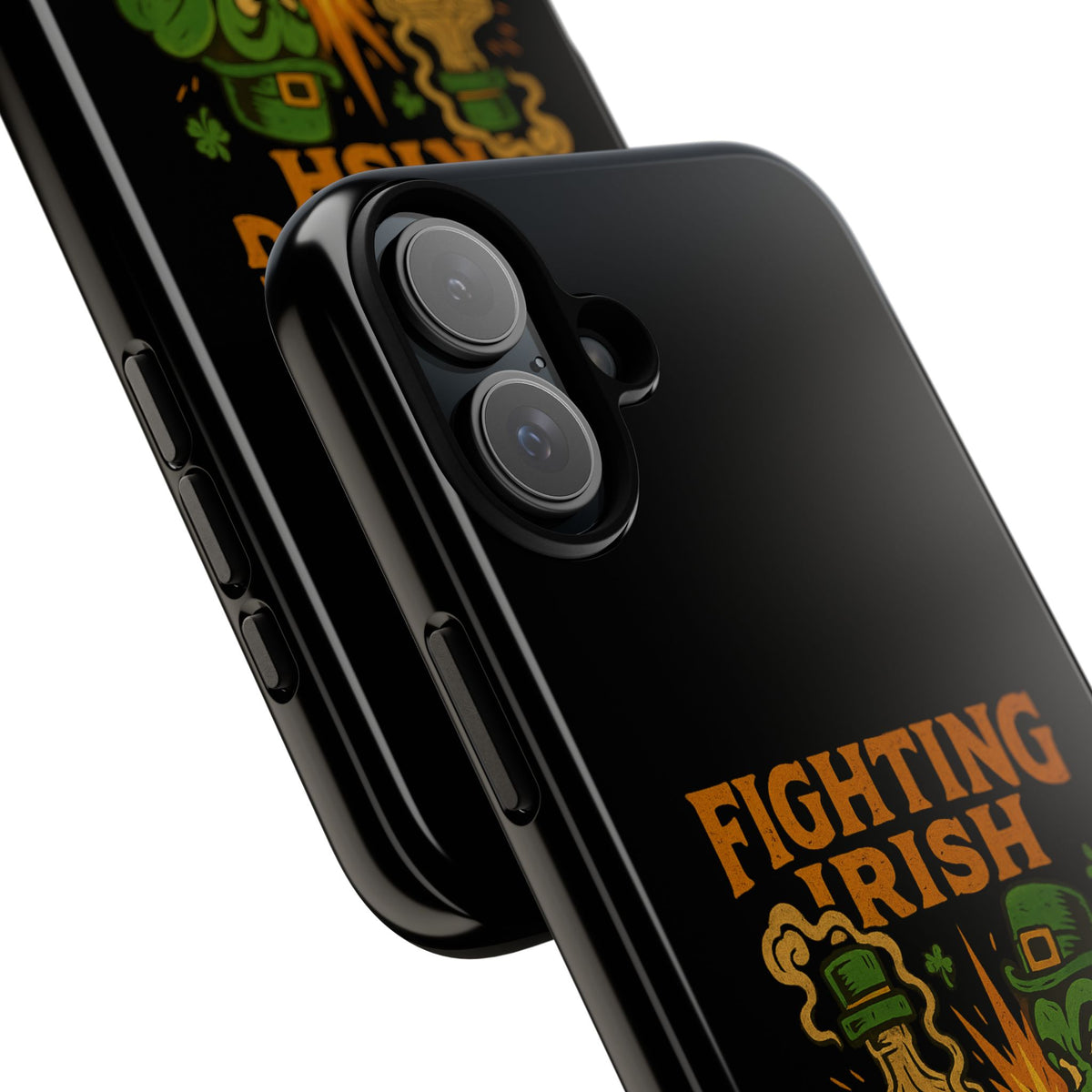 Phone Case — "Fighting Irish: Luck Ran Out, Fists Didn’t" St. Patrick’s Protective Cover