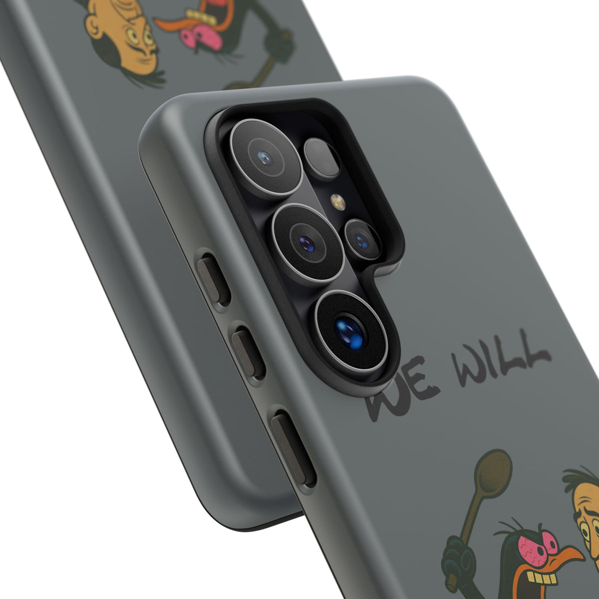 Phone Case - "We Will Resist" Cartoon Protest Design