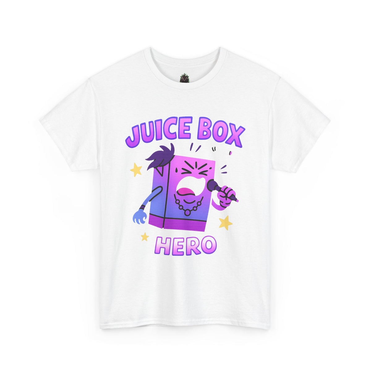 Juice Box Hero T-Shirt | Cute Cartoon Beverage Design