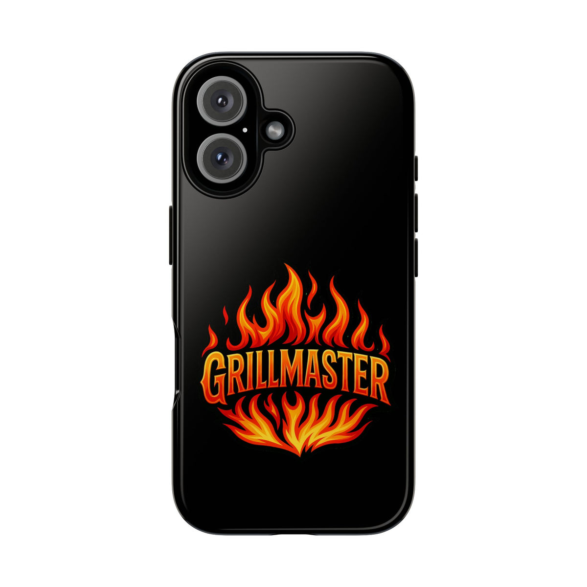 Grillmaster Phone Case — Flame Logo Protective iPhone Cover