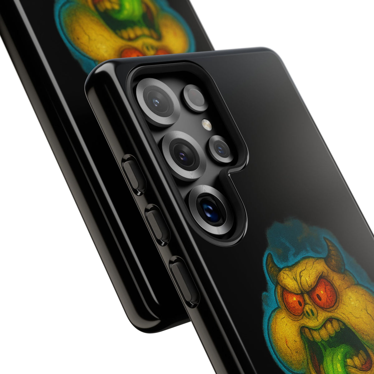 My Diet? Regret & Radioactive Tacos Phone Case — Funny Retro Monster Protective Cover