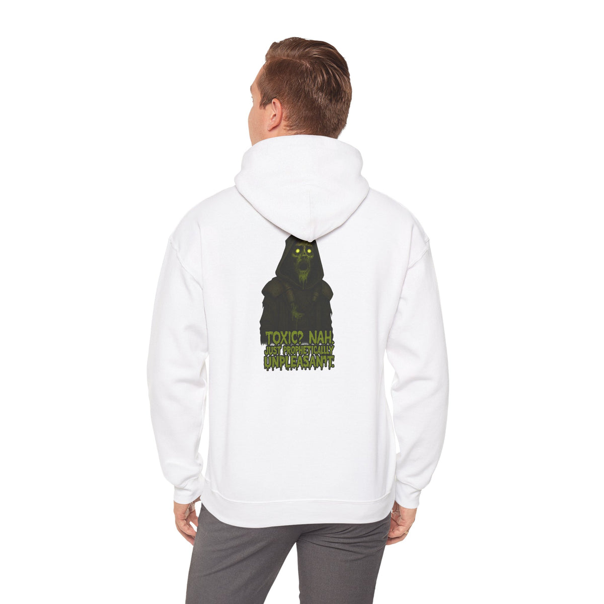Toxic Hoodie - 'TOXIC NAW' Graphic Sweatshirt