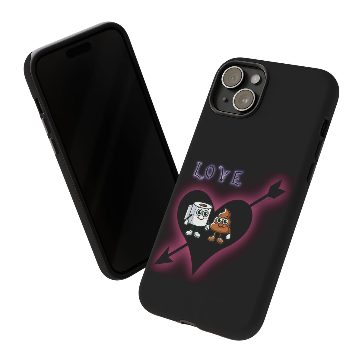 Love Toilet Paper & Poop Phone Case