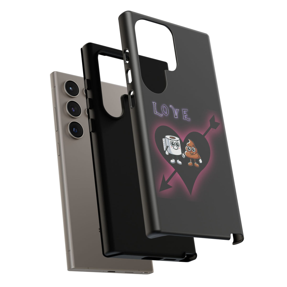 Love Toilet Paper & Poop Phone Case