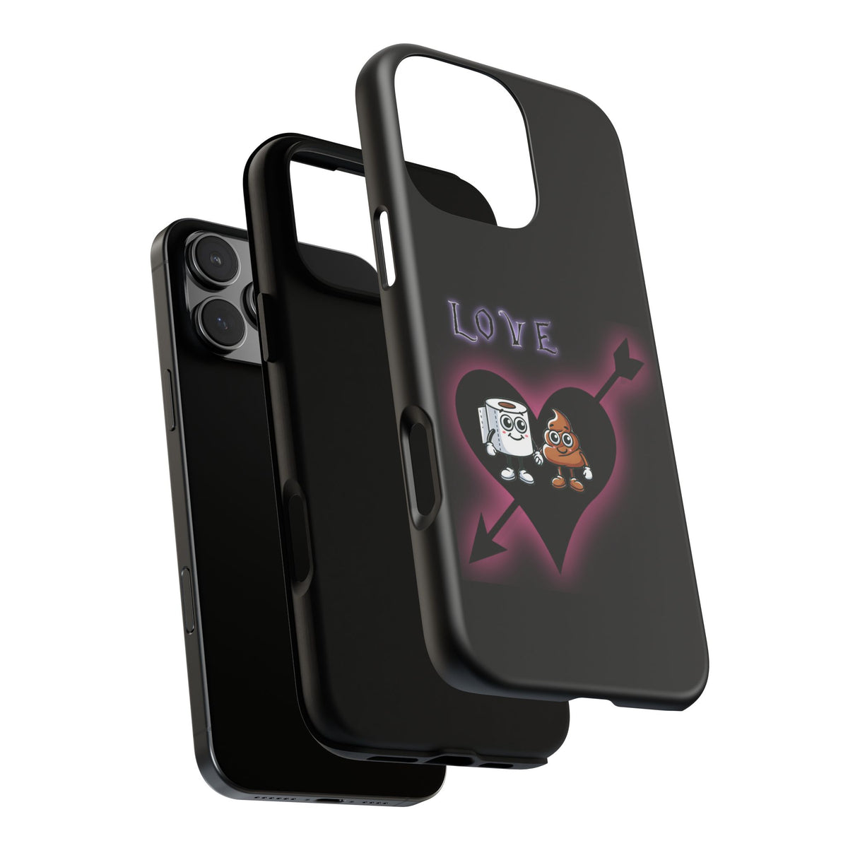 Love Toilet Paper & Poop Phone Case