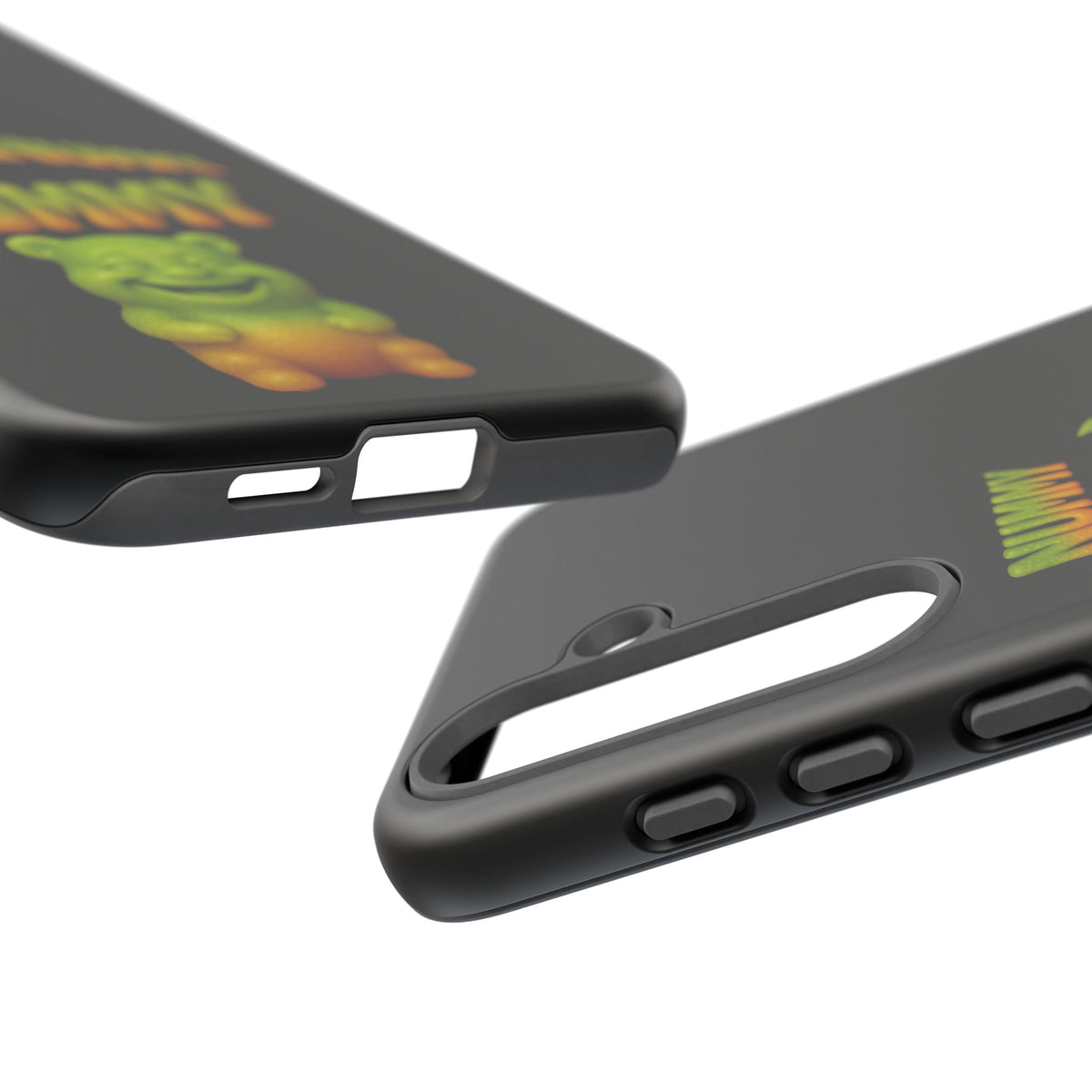 Nummy Gummy Phone Case — Cute Retro Green Gummy Bear Protective Case
