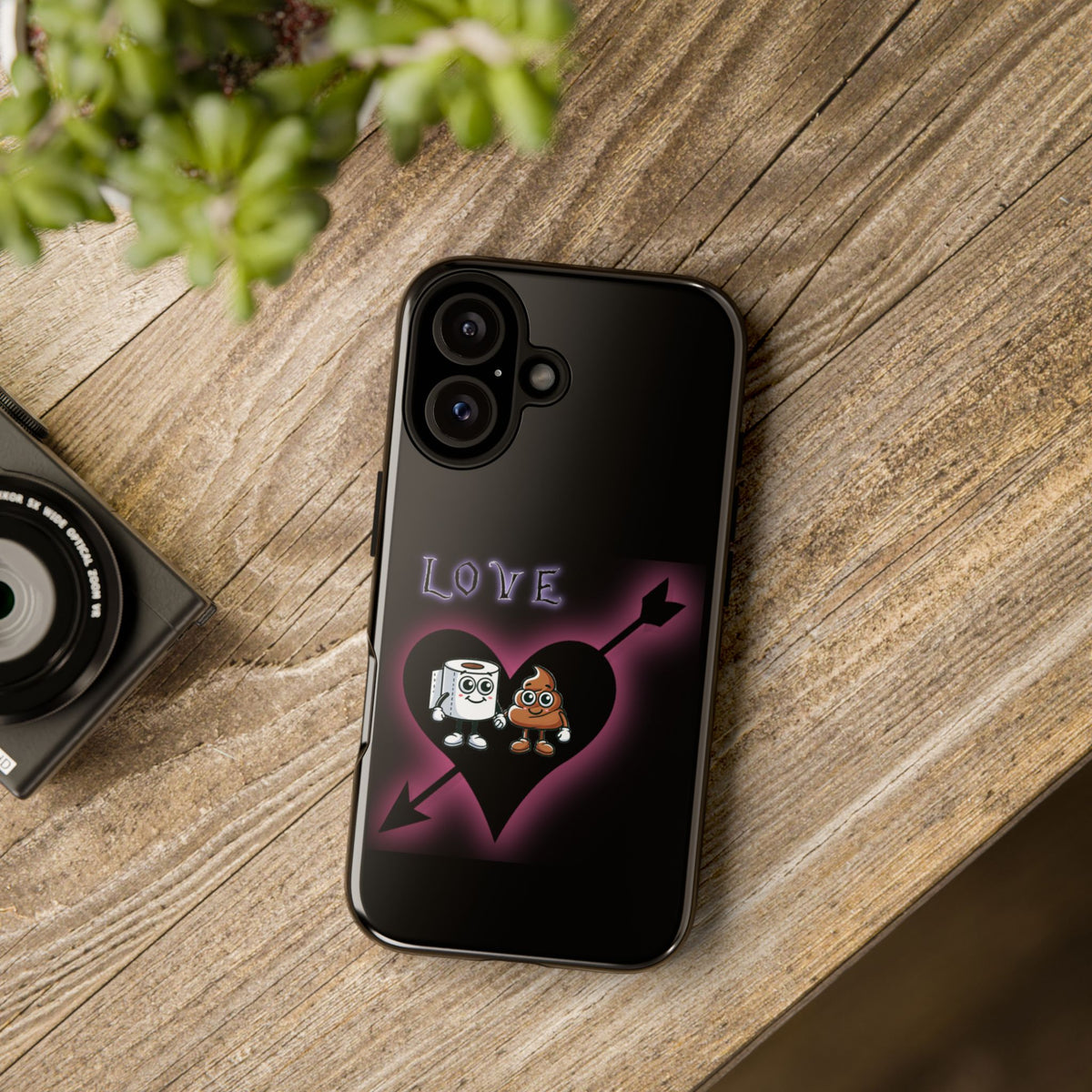 Love Toilet Paper & Poop Phone Case
