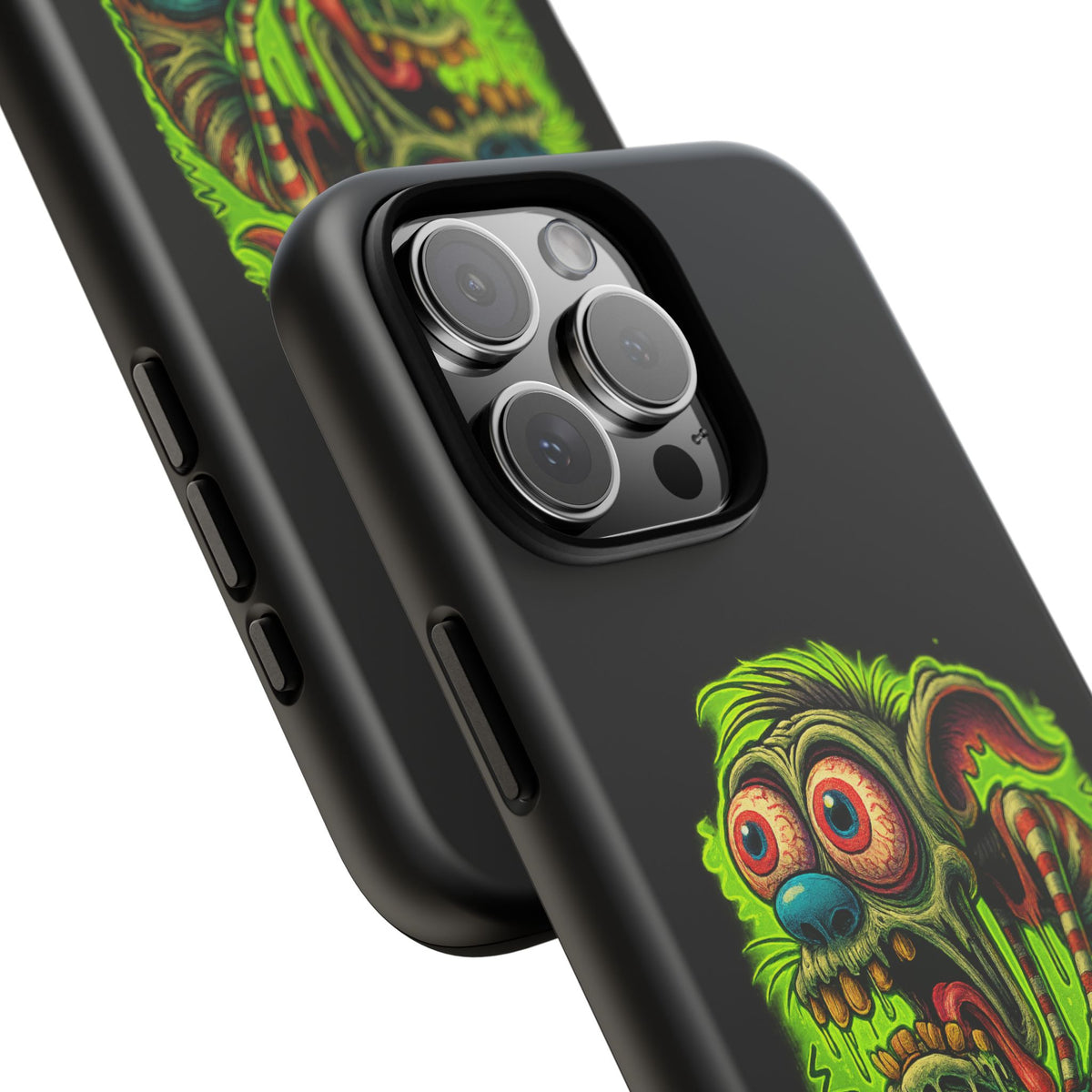 Phone Case — "Educated. Medicated. Elevated." Neon Monster Design