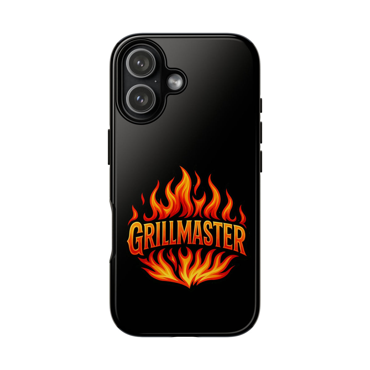 Grillmaster Phone Case — Flame Logo Protective iPhone Cover