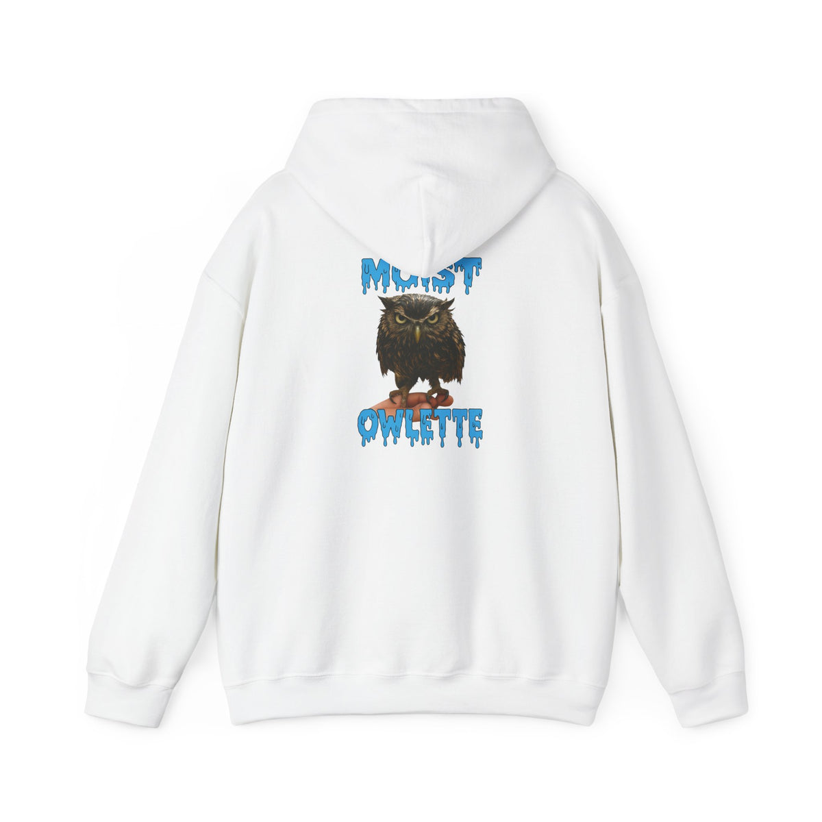 Owl Graphic Hoodie – “Must Owelette” Retro Drip Design