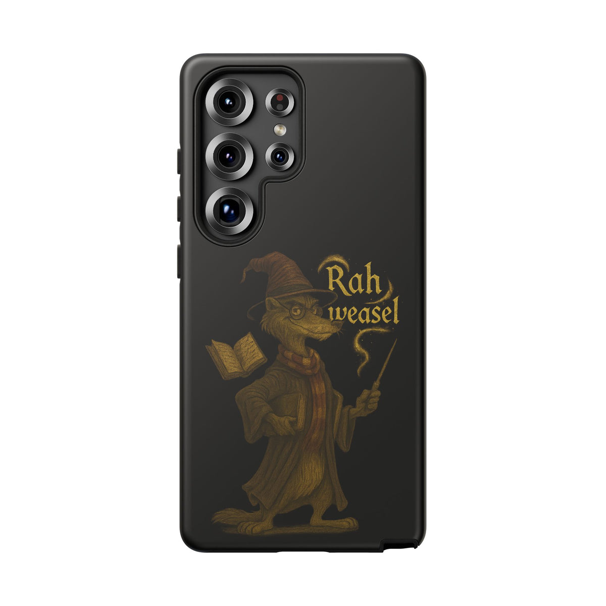Rah Weasel Wizard Phone Case — Cute Fantasy Magical Creature iPhone Cover