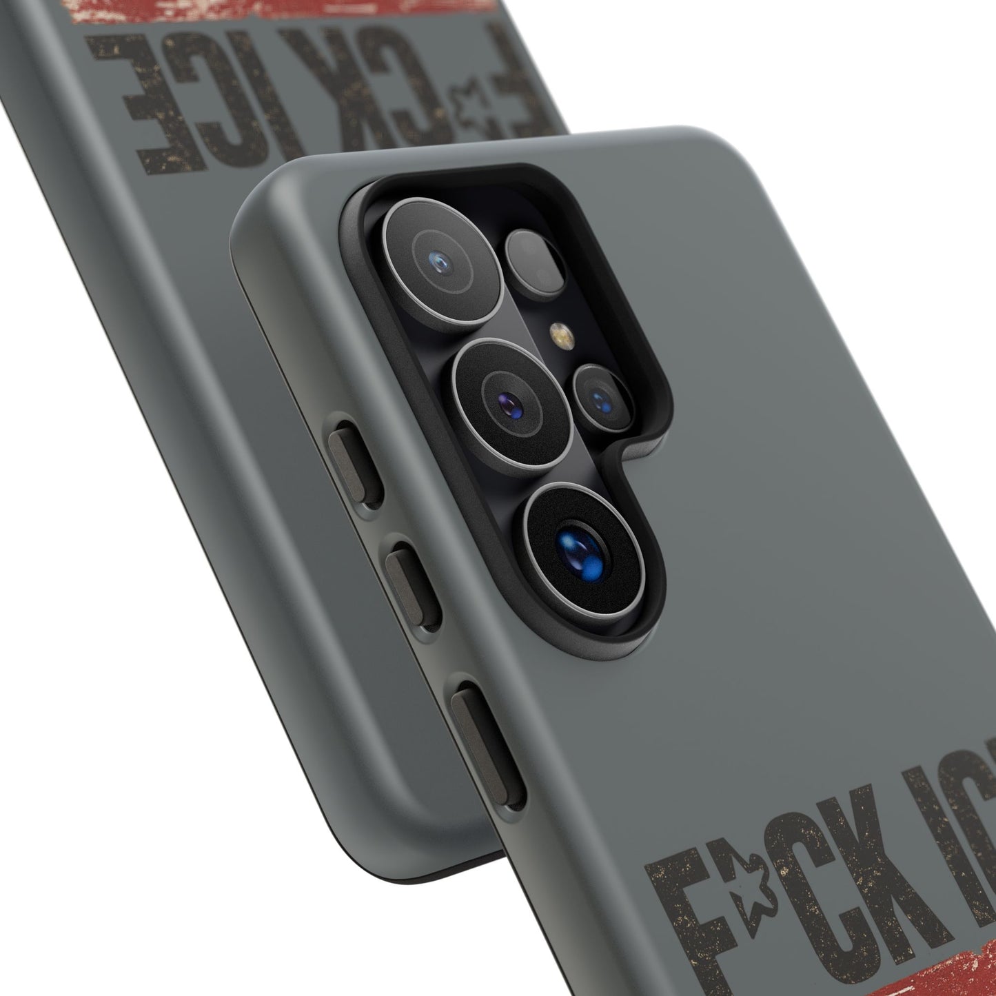Phone Case - "F*CK ICE" Distressed Protest Design