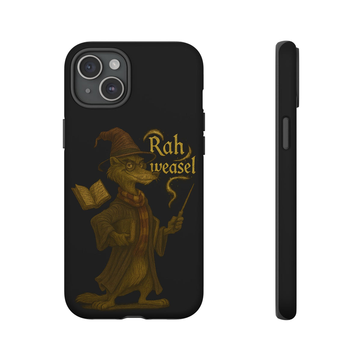 Rah Weasel Wizard Phone Case — Cute Fantasy Magical Creature iPhone Cover