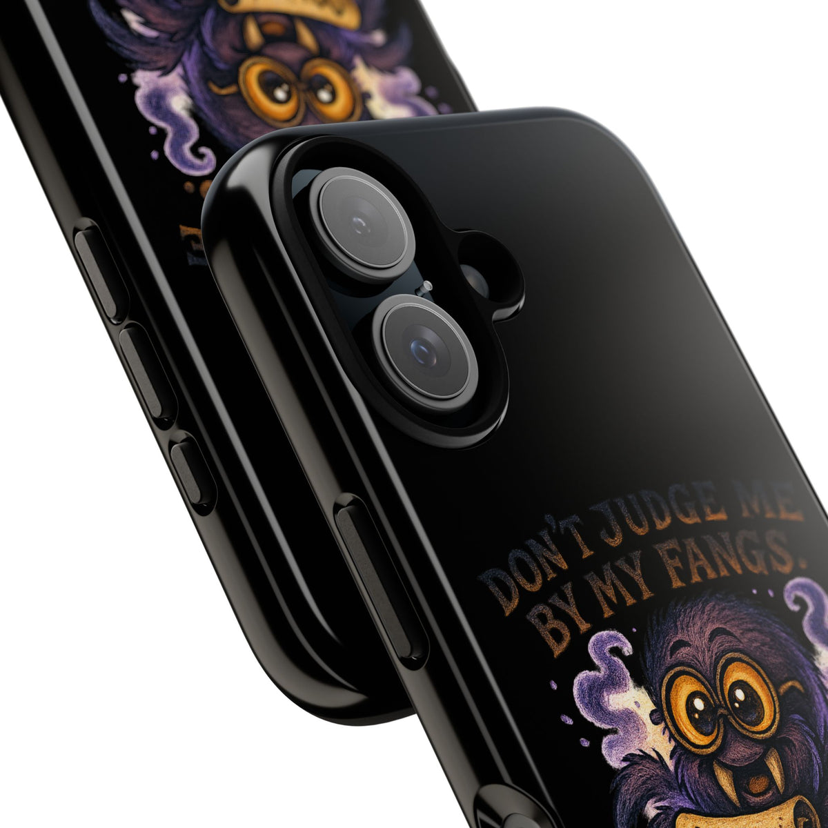 Phone Case — Fiery One-Eyed Demon with "I See Your Soul... And It's Disappointing"