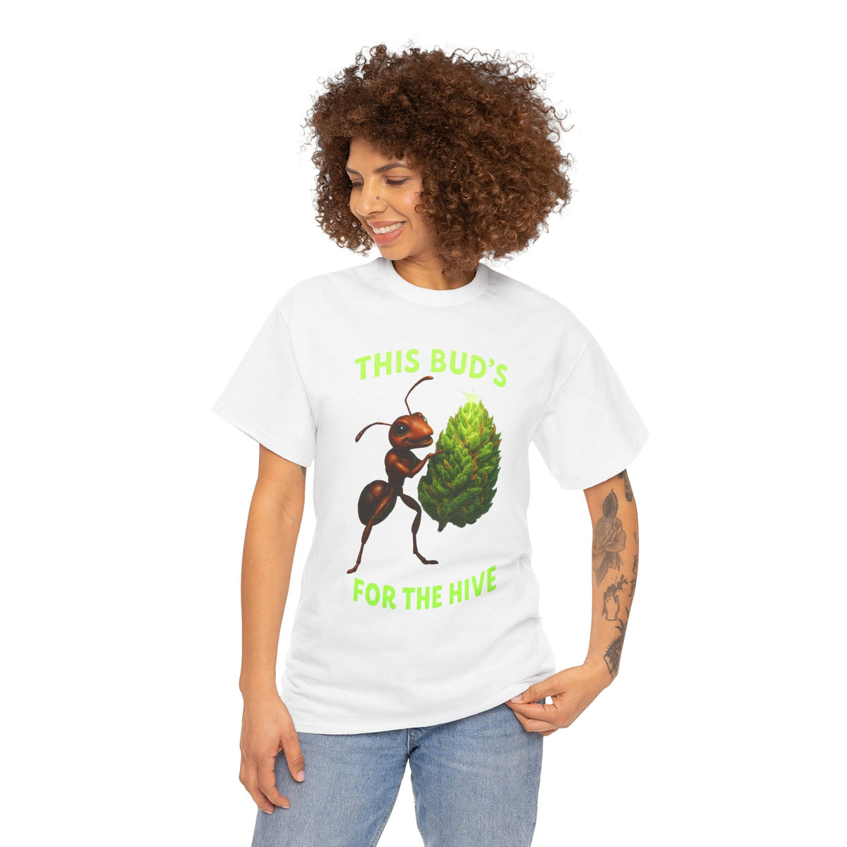 This Bud's for the Hive – Ant & Nug Tee (Front Only)