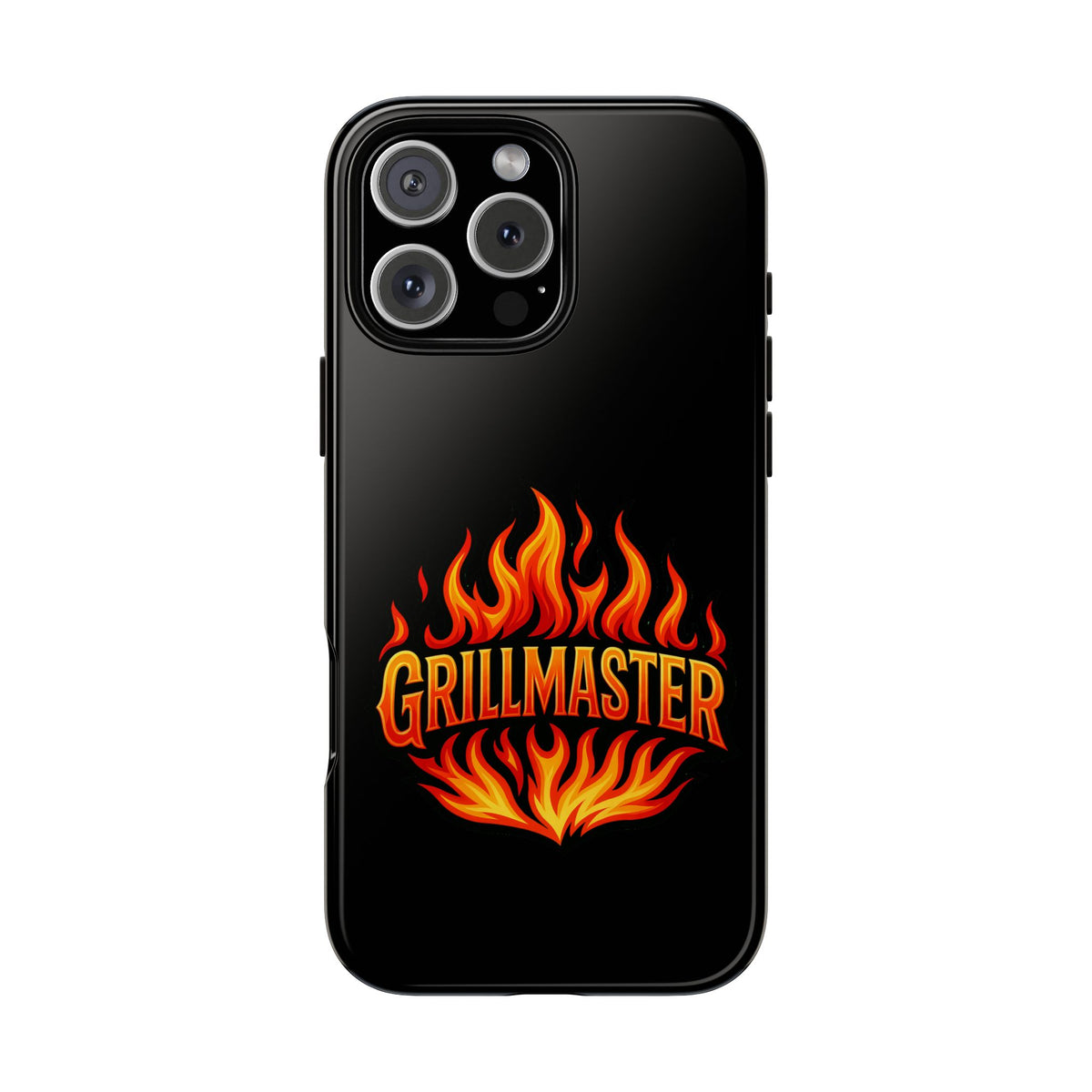 Grillmaster Phone Case — Flame Logo Protective iPhone Cover