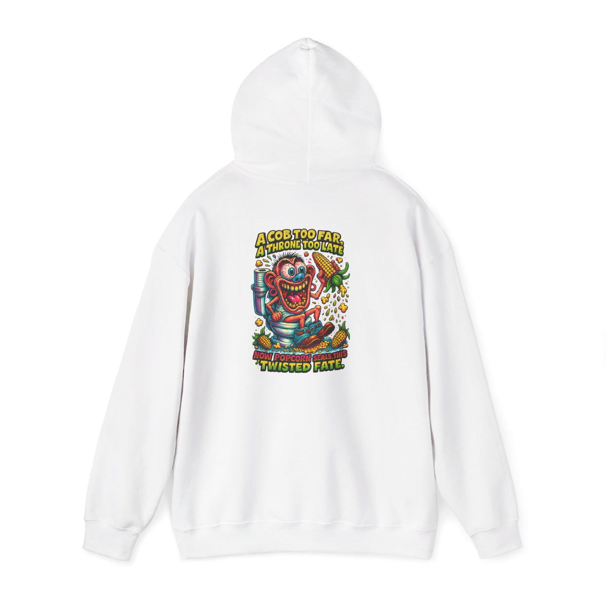 Twisted Fate Clown Hoodie – Retro Horror Skate Graphic Sweatshirt