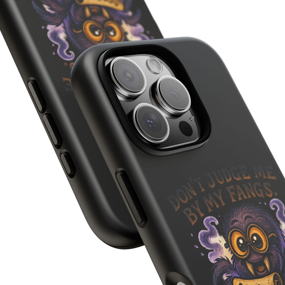 Phone Case — Fiery One-Eyed Demon with "I See Your Soul... And It's Disappointing"