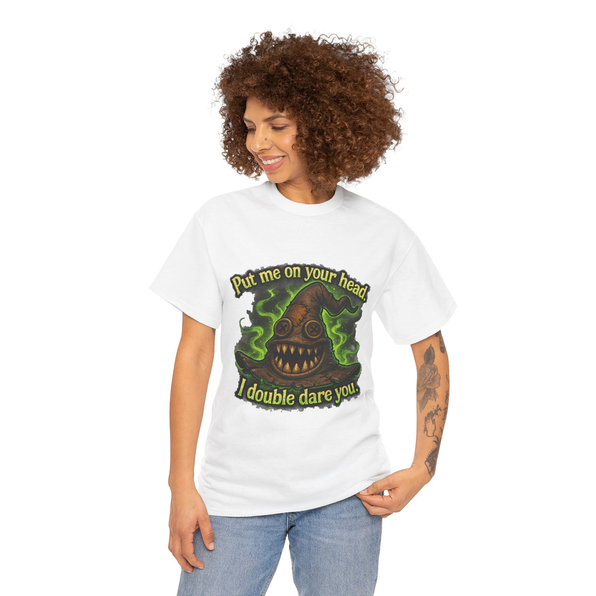 Cursed Sorting Hat tee | Put me on your head I double dare you