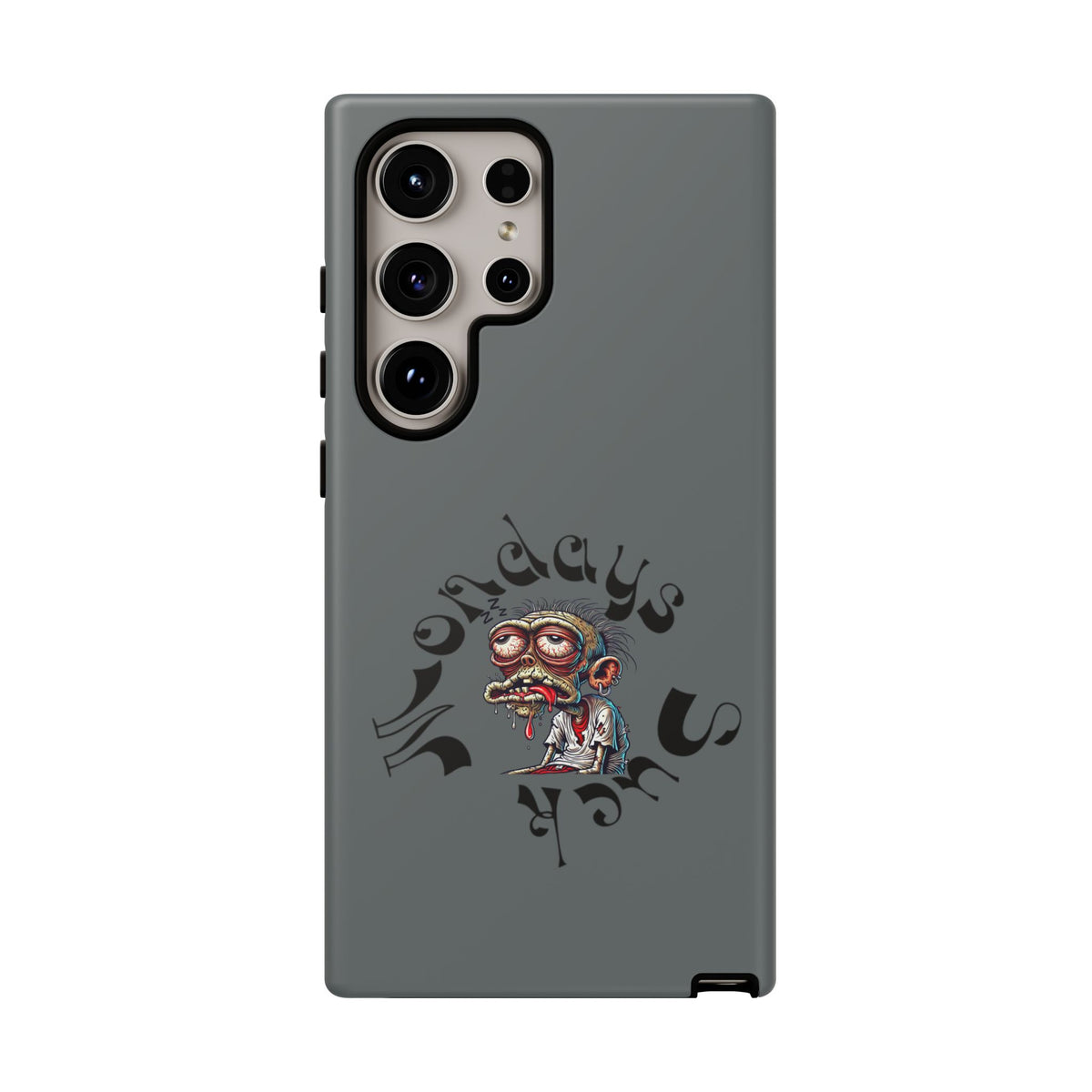 Phone Case — 'Nobody Sucks' Grunge Monster Protective Case