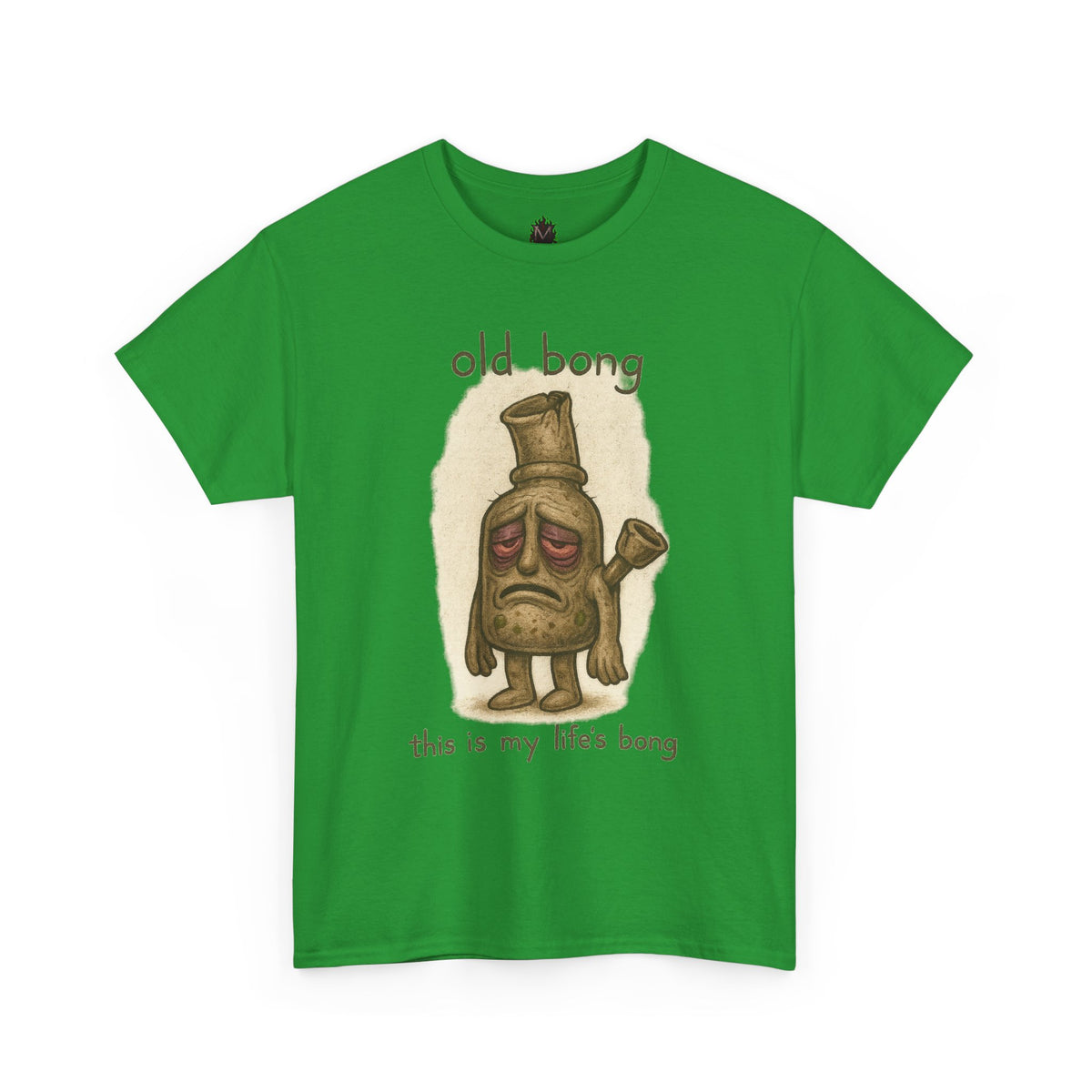 Old Bong illustration T-Shirt | 'this is my life's bong' humorous art