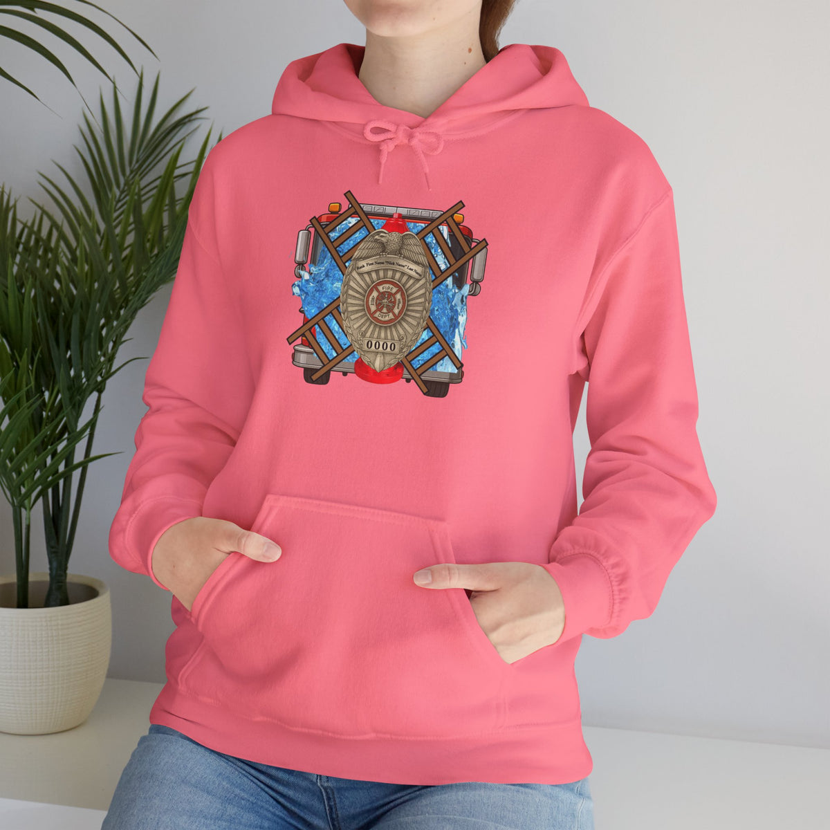 Firefighter by Trade Protector by Choice Hoodie