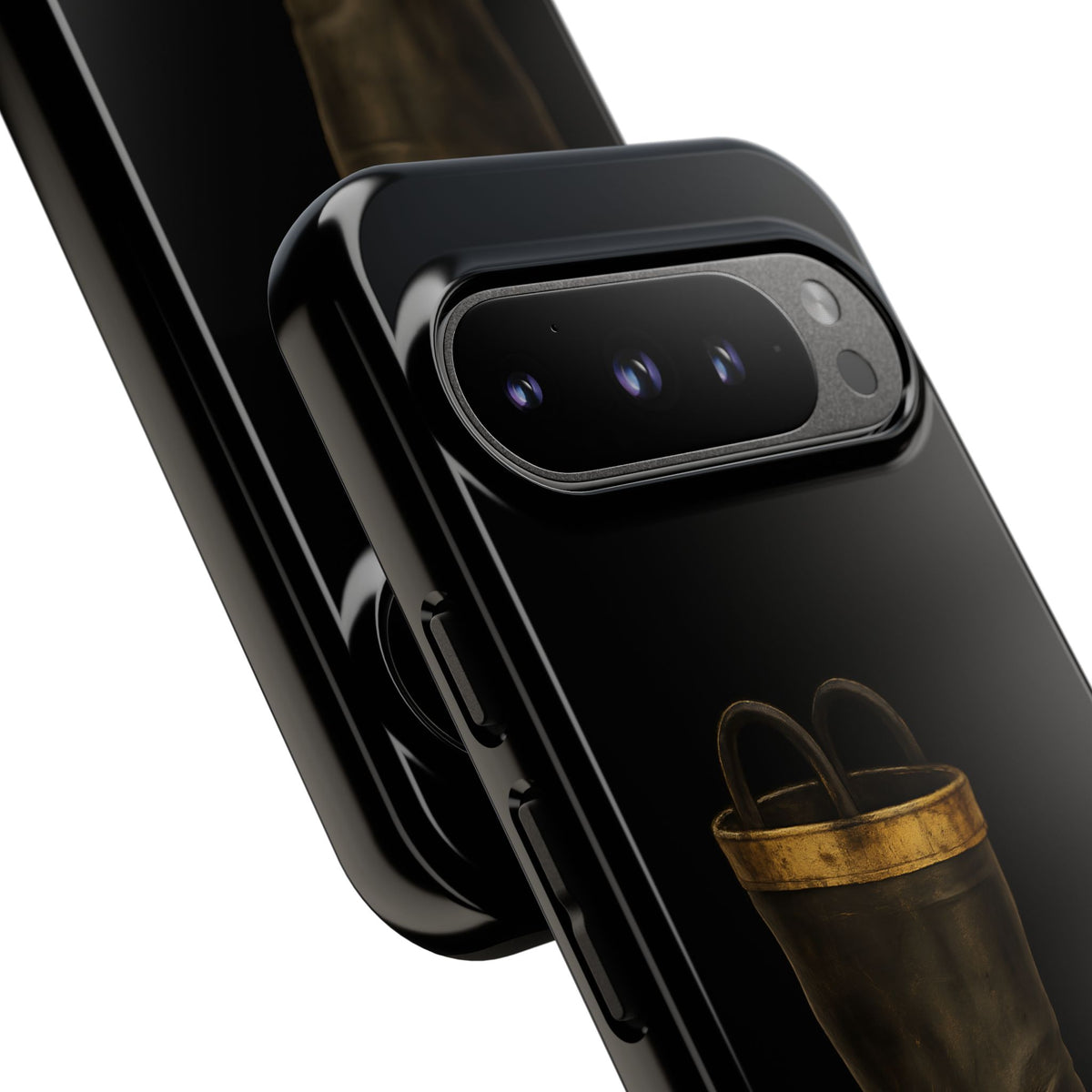 Vintage Fire Boot Phone Case — Rugged Protective iPhone Cover
